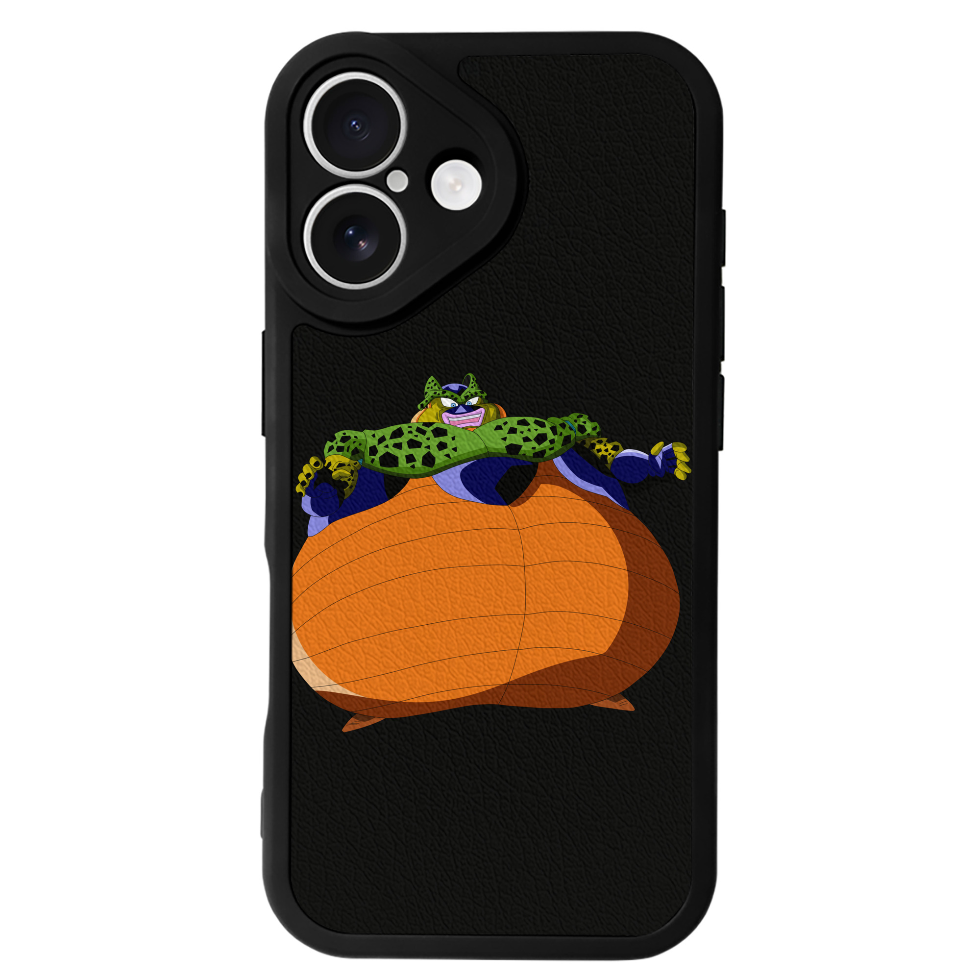 （画像用） ドラゴンボール セル DRAGON BALL Cell 【iPhone 16シリーズ対応】シリコンスマホケース（レザー調） 材質：シリコン